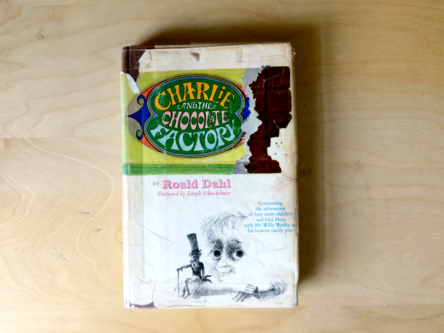 Charlie and the Chocolate factory, cover
