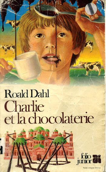 Charlie and the Chocolate Factory, French edition cover