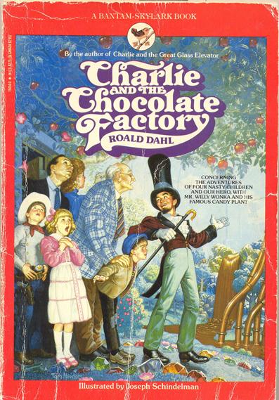 charlie and the chocolate factory book cover