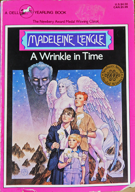 a wrinkle in time book cover