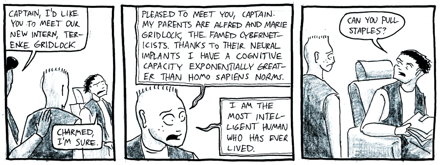 Bucephalus comic strip