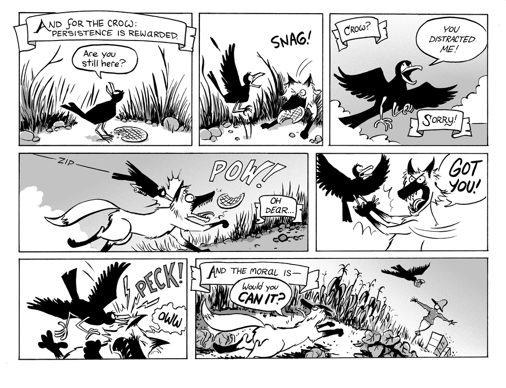 The Fox and the Crow, page 6