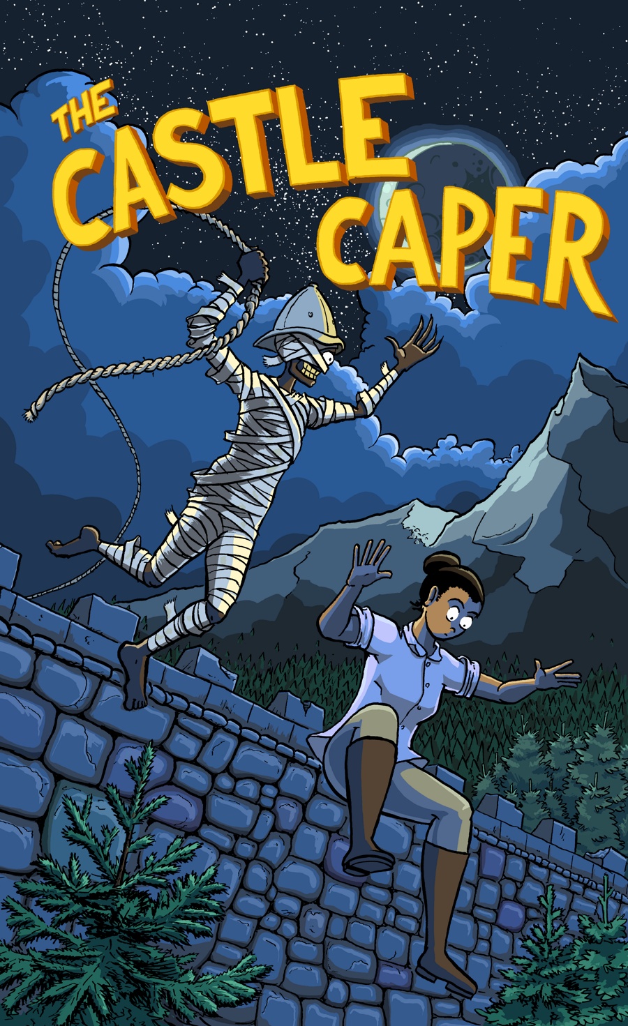 Cover for Monty the Mummy: The Castle Caper